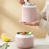 800 ml Müslibecher To Go, Lunchpot aus Edelstahl, Produktbild-Vorschau 3