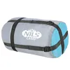 A rolled-up sleeping bag with straps and a logo. Náhľad obrázku produktu