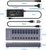 Rozbočovací adaptér 10 portů USB 3.0 HUB multiportový Náhled obrázku produktu 3