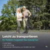 Helavo Outdoor Rollator mit Luftbereifung – Faltbarer Produktbild-Vorschau 3