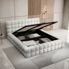 Bett mit Bettkasten 180x200cm Weiß Produktbild-Vorschau 10