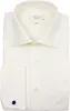 Profuomo Sky Blu Hemd ecru Doppelmanschette Slim Fit Produktbild-Vorschau 2
