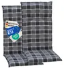 NYVI Gartenstuhl Auflagen Hochlehner 2er Set Barcelona - Produktbild-Vorschau 1