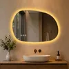 Specchio da bagno LED S'AFIELINA, 50x70 cm, asimmetrico, Anteprima dell’immagine prodotto 2