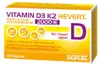 Vitamina D3 K2 Hevert più calcio e magnesio 2000 UI, 120 Anteprima dell’immagine prodotto 1