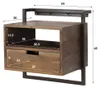 AnLi Style Nachttisch Air Solid mit offenem Fach 1L Produktbild-Vorschau 3