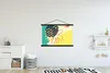 MuchoWow® Textilposter Sommer - Blume - Pastell 150x100 cm Produktbild-Vorschau 2