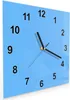 Wanduhr aus Glas mit Motiv Himmelblauer Hintergrund- 30 x Produktbild-Vorschau 2