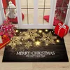 Fu?matte Weihnachten Schneeflocke, Tš¹rmatte rutschfest Produktbild-Vorschau 1