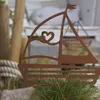 Gartendeko Gartenstecker aus Edelrost Metall Segelboot Produktbild-Vorschau 3