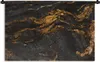 MuchoWow® Wandteppich Wandbehang Marmor - Limette - Schwarz Produktbild-Vorschau 1