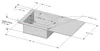 86 × 43,5 cm Einbauspüle Edelstahl Komplettset mit Armatur Produktbild-Vorschau 4