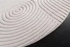 riess-ambiente Kurzflor Teppich ART DECO 230cm beige creme Produktbild-Vorschau 8