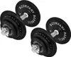 Guss Kurzhantel-Set 40Kg (2x20) Hantelscheiben Hantelset Produktbild-Vorschau 1