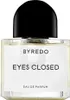 A product shot of a bottle of Byredo Eyes Closed Eau de Parfum. Podgląd zdjęcia produktu