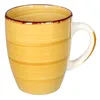6er Set Yellow Kaffeebecher Gelb 350ml mit Henkel Produktbild-Vorschau 2