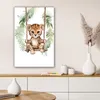 MuchoWow® - Leinwandbilder - Leopard - Tier - Kinder - Produktbild-Vorschau 6