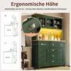 Premium Küchenschrank Buffetschrank Landhaus, 104x40x180cm Produktbild-Vorschau 18