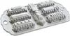 NORDIC WARE Gugelhupfform Polar Express, 9 Stück, silber Produktbild-Vorschau 4