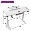 Hilodesk 160cm Höhenverstellbar Elektrischer Schreibtische Produktbild-Vorschau 7