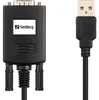 Sandberg USB to Serial Link, PL-2303GT, Schwarz, 400 mm, 35 Produktbild-Vorschau 1
