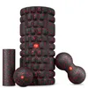 Hop-Sport Faszienrolle set rot - Mini-Massagerolle & Produktbild-Vorschau 1