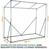 Folien Gewächshaus TOM Gh-160 XL | 1,6 m² 200 x 173 x 80 cm Produktbild-Vorschau 11