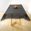 Tischdecke 140 cm rund Anthrazit Gartentischdecke Produktbild-Vorschau 3