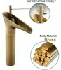 Mosazné umyvadlové baterie, vodopádová koupelnová baterie, Náhled obrázku produktu 3