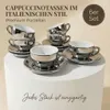 MUVELL 6er Cappuccino / Kaffee-Set "BARI" inkl. Tasse 200ml Produktbild-Vorschau 2