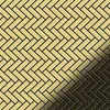 Mosaik Fliese massiv Metall Messing gewalzt gold 1,6mm Produktbild-Vorschau 1