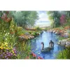 Puzzle 1500 elementów Czarne Łabędzie Castorland Castorland Anteprima dell’immagine prodotto 2