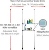 WENKO Teleskop Garderoben System Regal Wasch Raum Kammer Produktbild-Vorschau 3