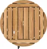 Blumfeldt Sumatra Teak Round, zahradní sprcha, hliník, Náhled obrázku produktu 3