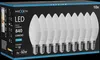 Mexen Nova 10x LED-Glühbirne E14, C37, 8W, Kalt - 6500K, Produktbild-Vorschau 1