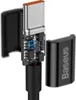 Baseus usbusbusb 1 m cavo usb 2.0 usbusb c nero Anteprima dell’immagine prodotto 5