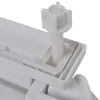 vidaXL Toilettensitz mit Absenkautomatik Weiß Oval -  Produktbild-Vorschau 12