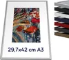 Kvalitní kovový rám 29,7x42 cm A3, Barva černá na obraz, Náhled obrázku produktu 1