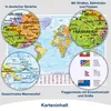 Politische Weltkarte mit Flaggen Produktbild-Vorschau 3