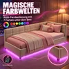 INONEFT Polsterbett Schlafsofa 90×200 cm mit LED und USB, Produktbild-Vorschau 5