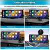 10.26"Tragbarer  1600*600 Autoradio 4K Dash Cam CarPlay Produktbild-Vorschau 3