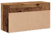 vidaXL Schuhbank Altholz-Optik 80x30x45 cm Holzwerkstoff Produktbild-Vorschau 5