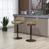 Tabourets de bar en rotin pivotants à 360 degrés et Voir les images du produit 8