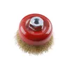 Topfbürste 100 mm M14*2mm für Rostentfernung, Produktbild-Vorschau 2
