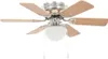 vidaXL Dekorativer Deckenventilator mit Leuchtmittel 82 cm Produktbild-Vorschau 1