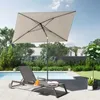 Sekey Sonnenschirm Balkonschirm 210 x 140 cm Rechteckig Produktbild-Vorschau 7