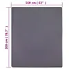 vidaXL Spannbettlaken Jersey Anthrazit 160x200 cm Baumwolle Produktbild-Vorschau 5