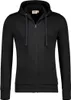 HAKRO Kapuzen-Sweatjacke Premium 605, schwarz, 4XL Produktbild-Vorschau 3