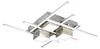 Deckenleuchte Trio Roger 35 Watt LED Deckenlampe Nickelmatt Produktbild-Vorschau 5