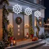 SALCAR 40cm Schneeflocken Deko Weihnachten, LED Produktbild-Vorschau 15